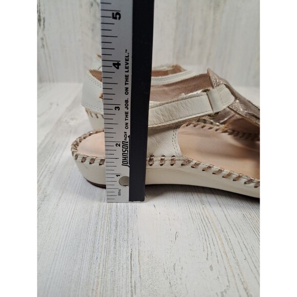 PIKOLINOS Metallic Silver Sandals - Picture 3 of 16